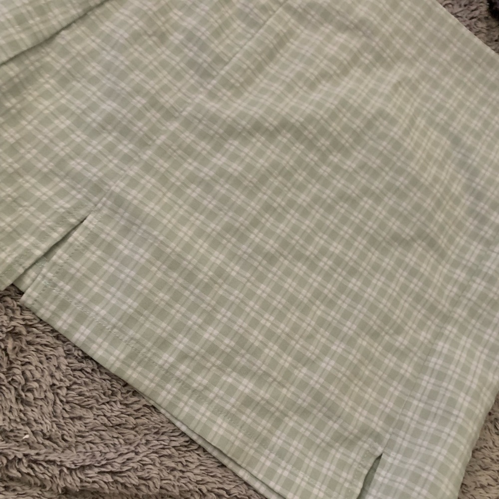 Plaid Shein skirt